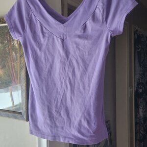 G4   B'ful knit like w/enforced colllar Ralph Lauren Cotton blend stretch Top